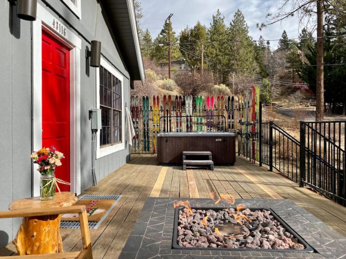 Winter Getaway Spa Fire-Table Close To Slopes 빅 베어 레이크 외부 사진